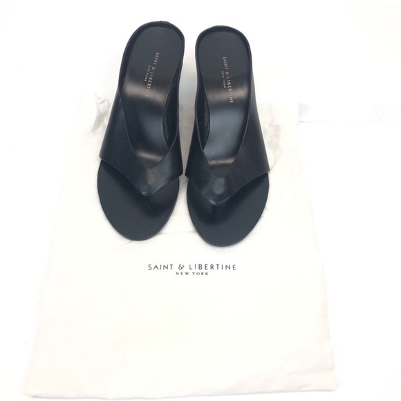 Saint and Libertine New York Prince Wedge Sandal - Picture 6 of 7